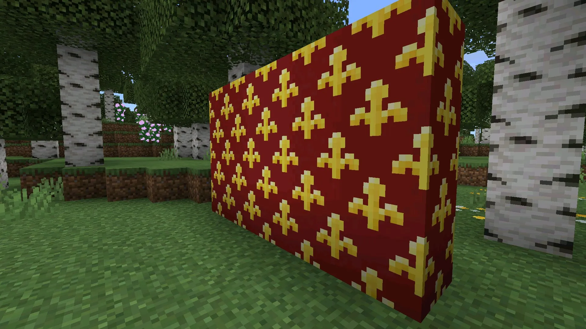 Обои из мода на фурнитуру в Майнкрафт ПЕ