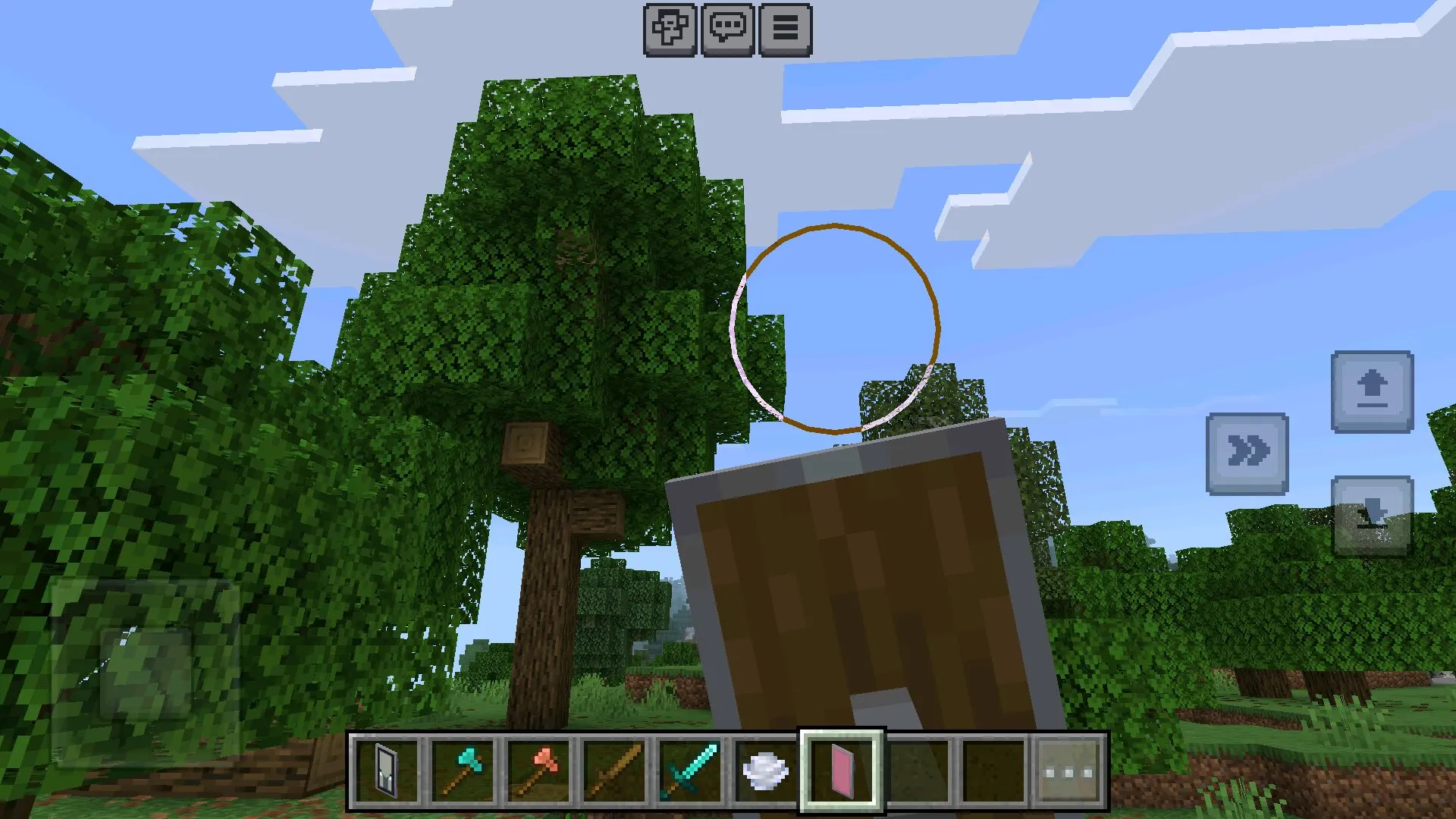 От первого лица из модов для пвп серверов в Майнкрафт ПЕ