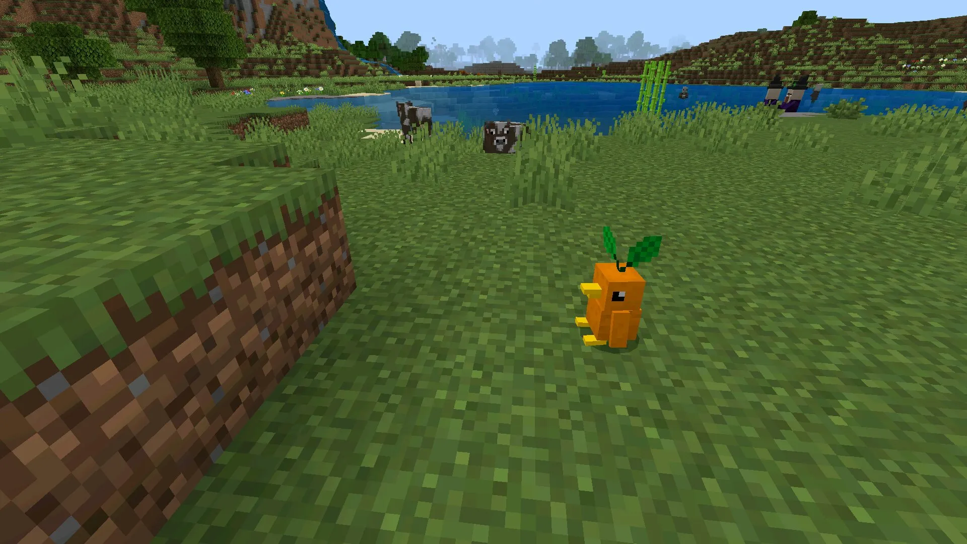 Пингвин из мода на домашних животных в Майнкрафт ПЕ