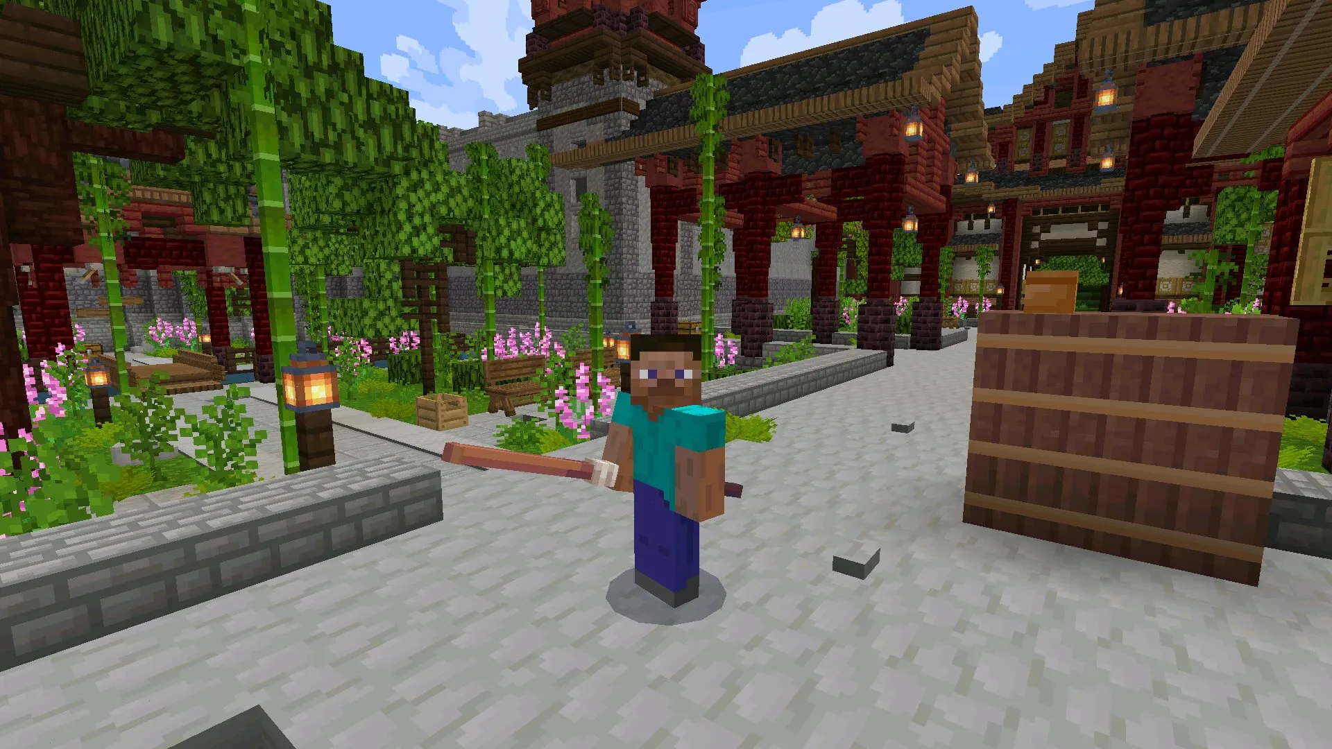 Скачать мод на ниндзя в Майнкрафт ПЕ