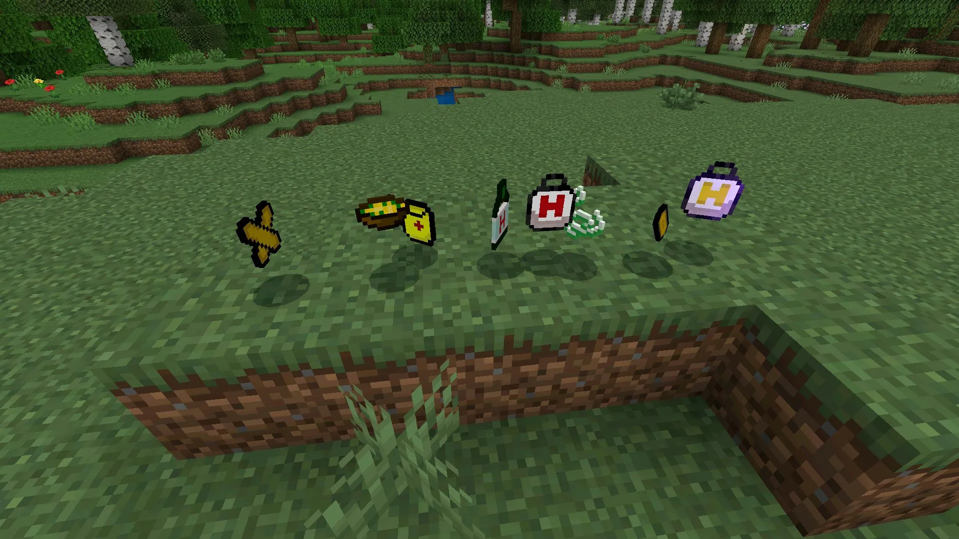 Мод на аптечку в Майнкрафт ПЕ