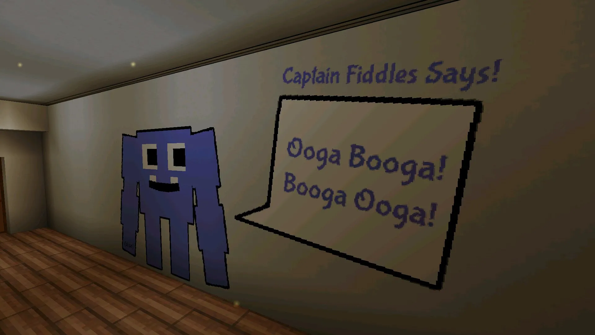 Стена из мода на сад банбан в Майнкрафт ПЕ