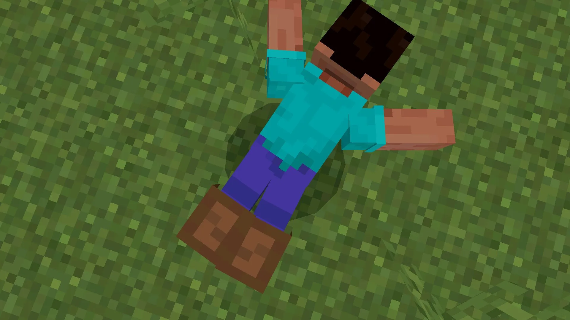 Стив из мода на воскрешение в Майнкрафт ПЕ
