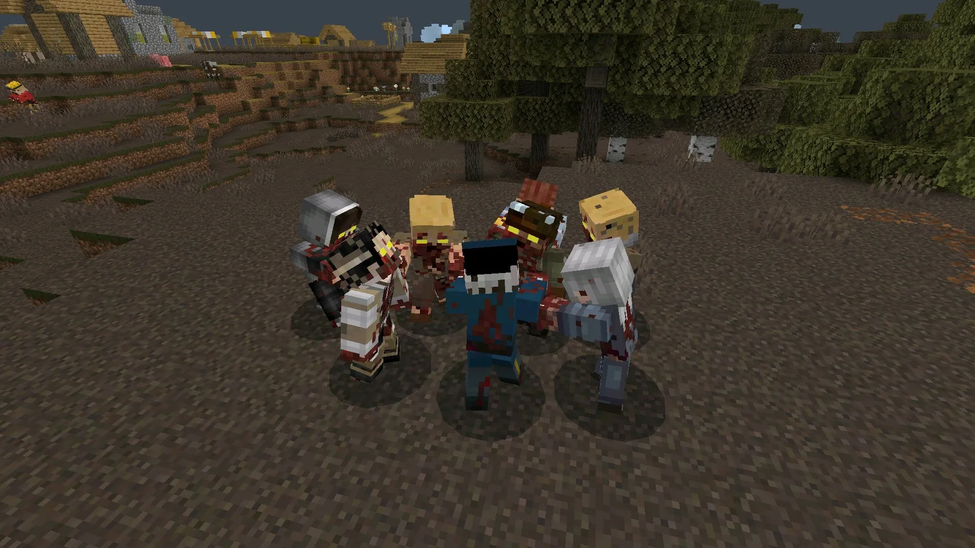 Скачать cтрашные моды 100 дней в Майнкрафт ПЕ