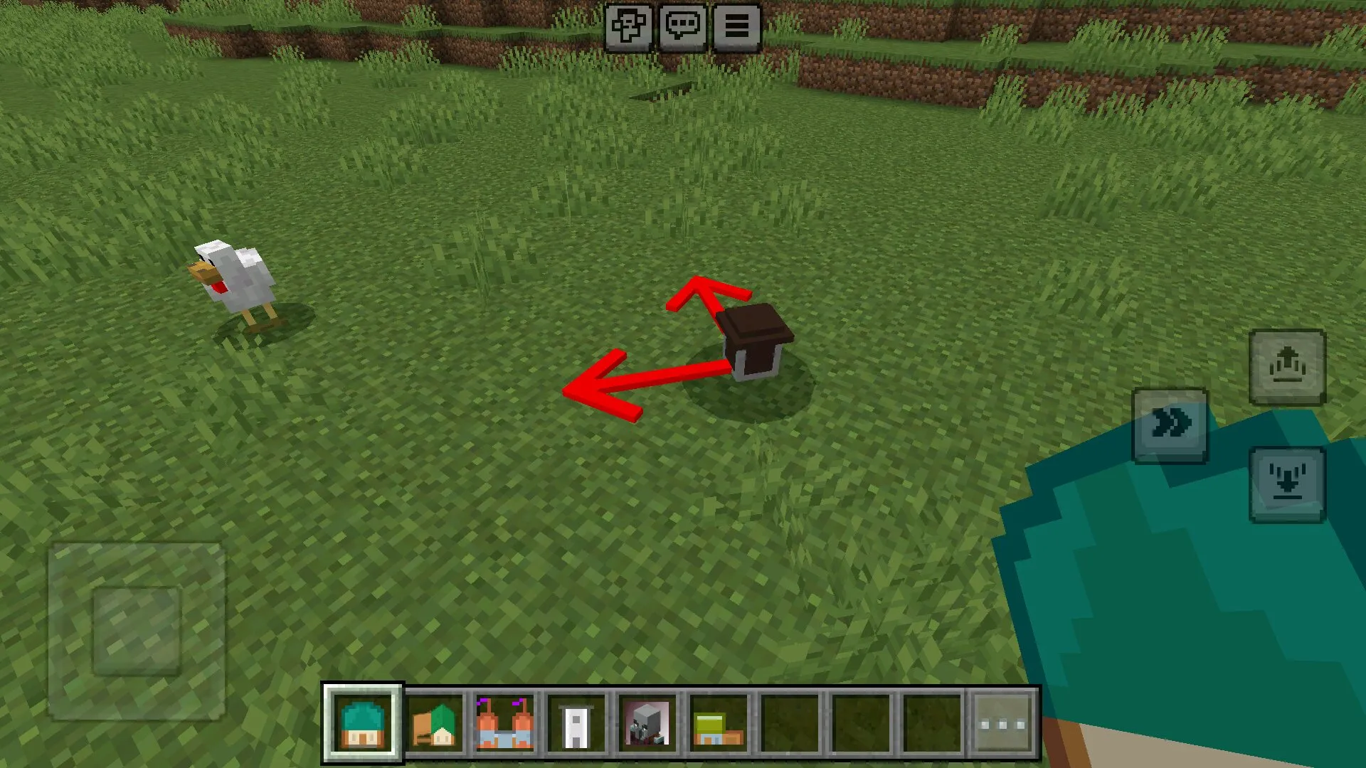 Установка из мода на спавн построек в Майнкрафт ПЕ