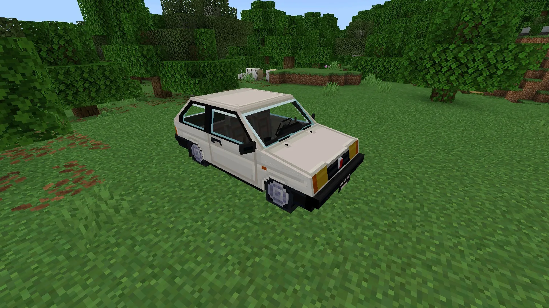 ВАЗ из мода на машины СССР в Майнкрафт ПЕ