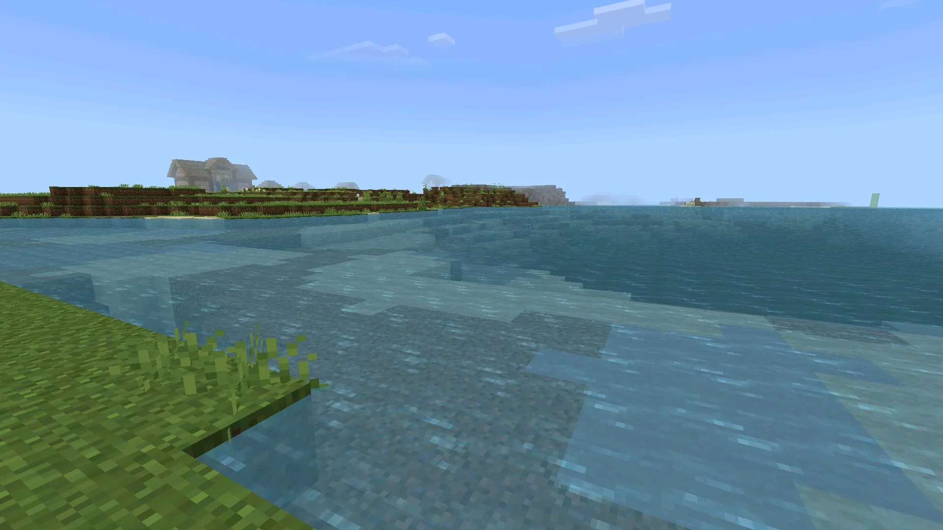 Вода из мода на производительность в Майнкрафт ПЕ