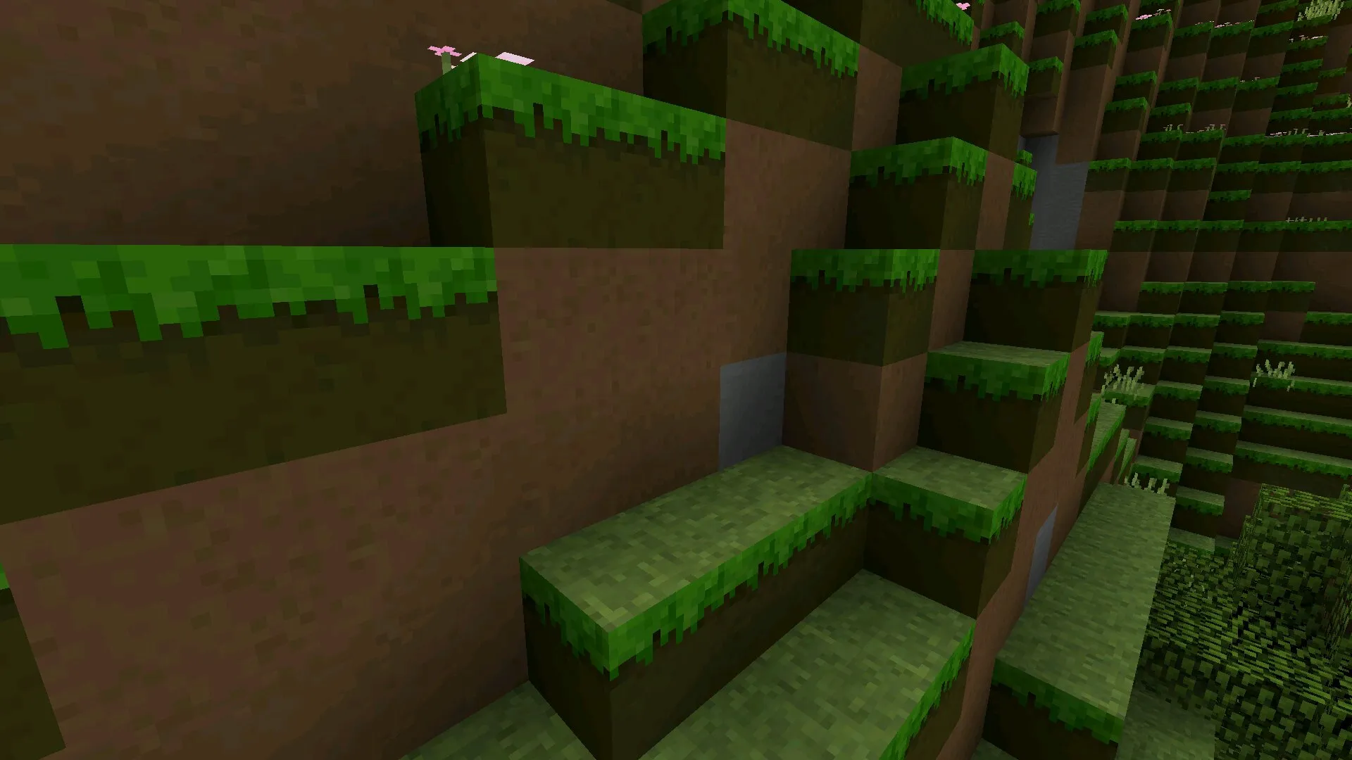 Земля из текстур 16 на 16 в Майнкрафт ПЕ