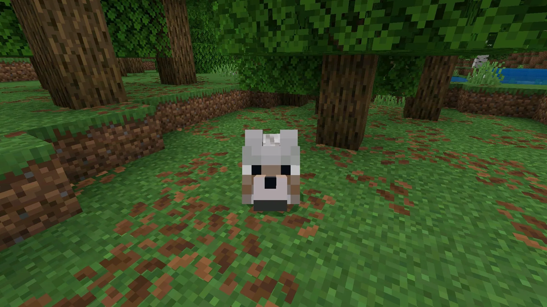 Зверь из мода на волков в Майнкрафт ПЕ