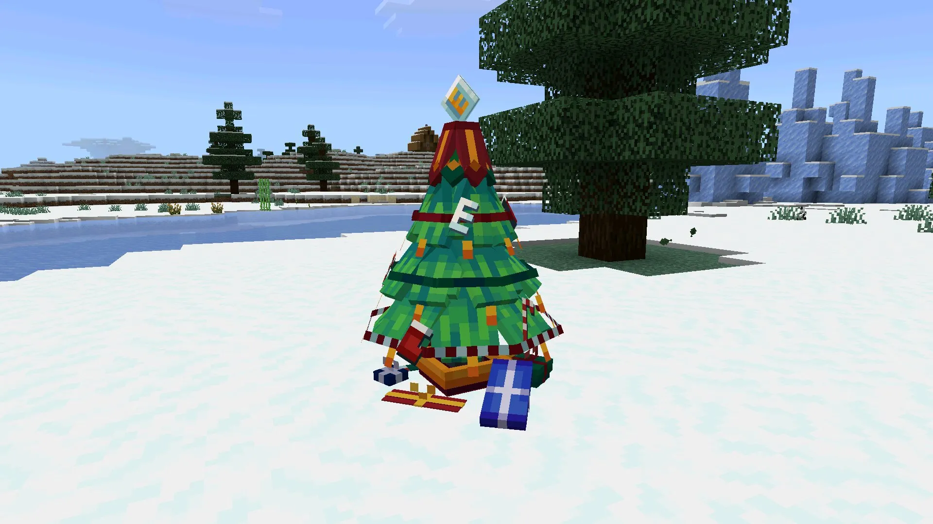 Скачать новогодние моды в Майнкрафт ПЕ