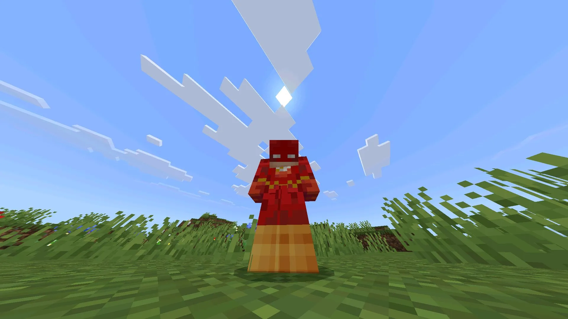 Скачать мод на костюмы супергероев в Майнкрафт ПЕ