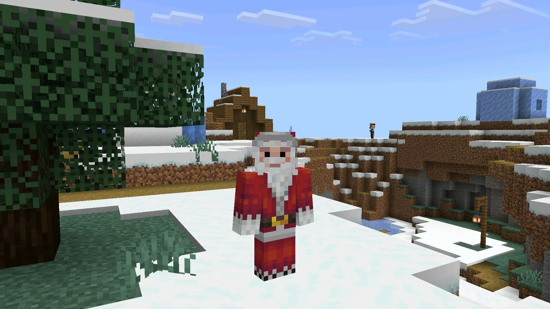 Скачать новогодние скины в Майнкрафт ПЕ