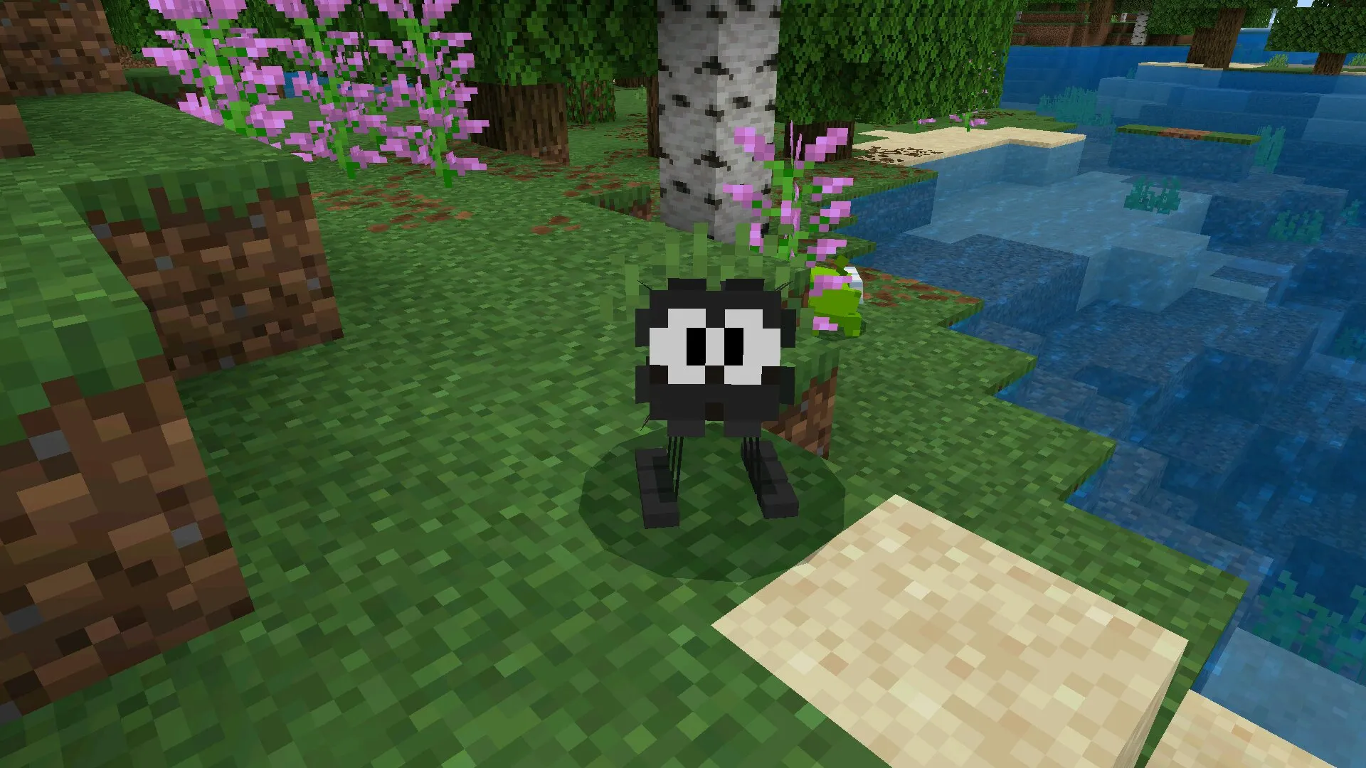 Противник из мода Ам Ням в Майнкрафт ПЕ