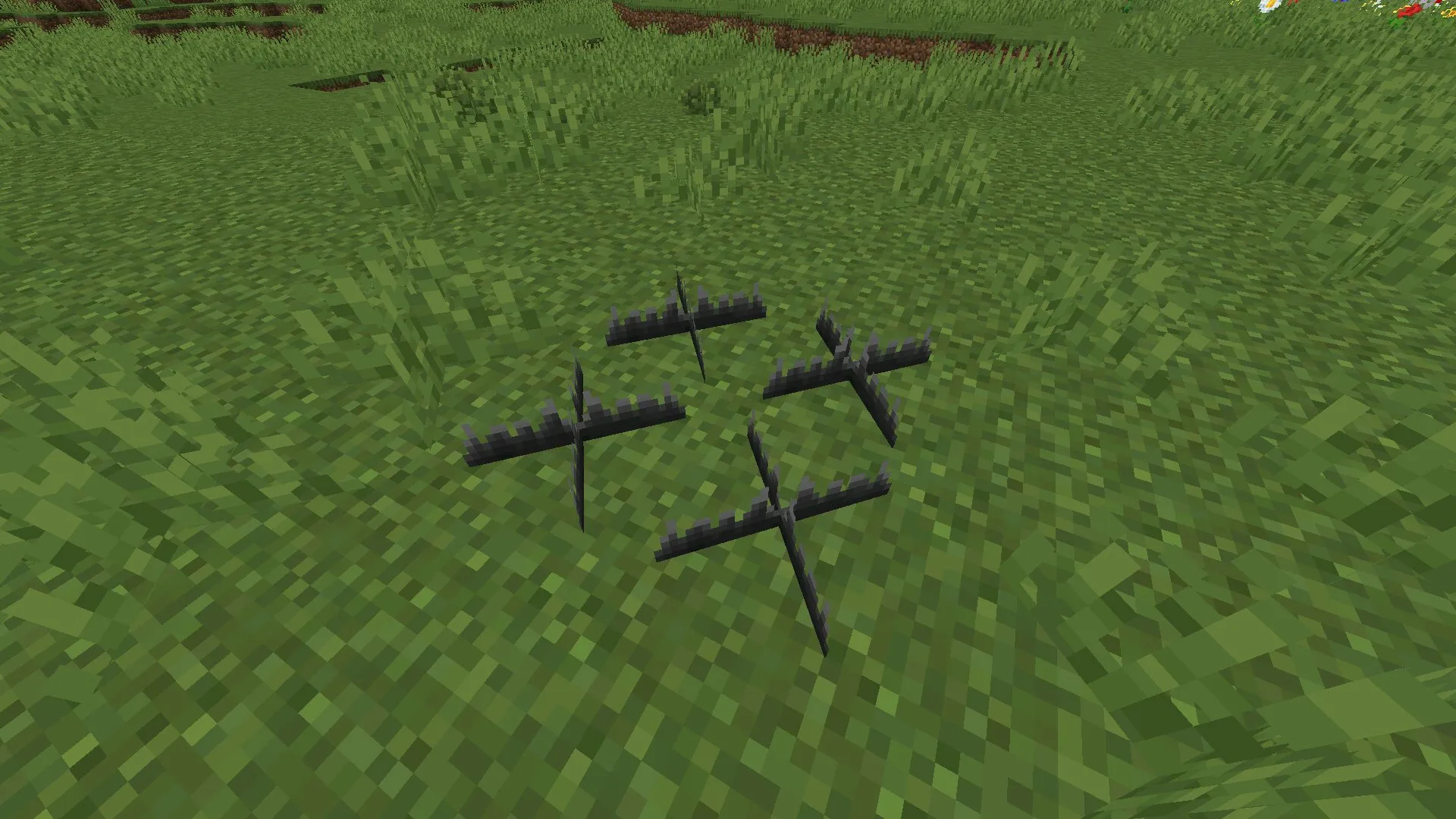 Шипы из Мода на Пранки в Майнкрафт ПЕ