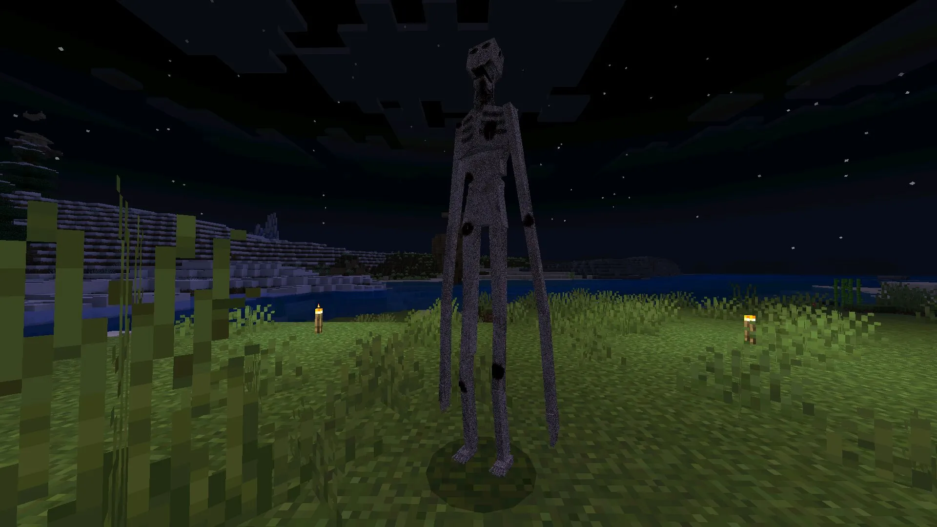 Враг из мода Мальчик и Ванная в Майнкрафт ПЕ