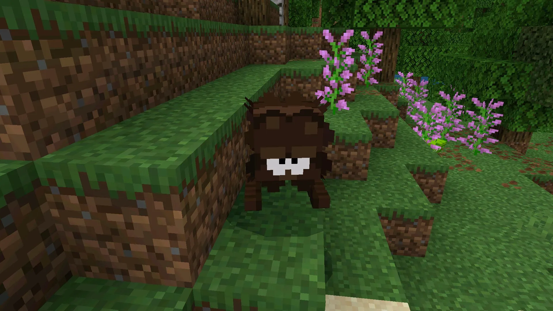 Враг из мода Ам Ням в Майнкрафт ПЕ