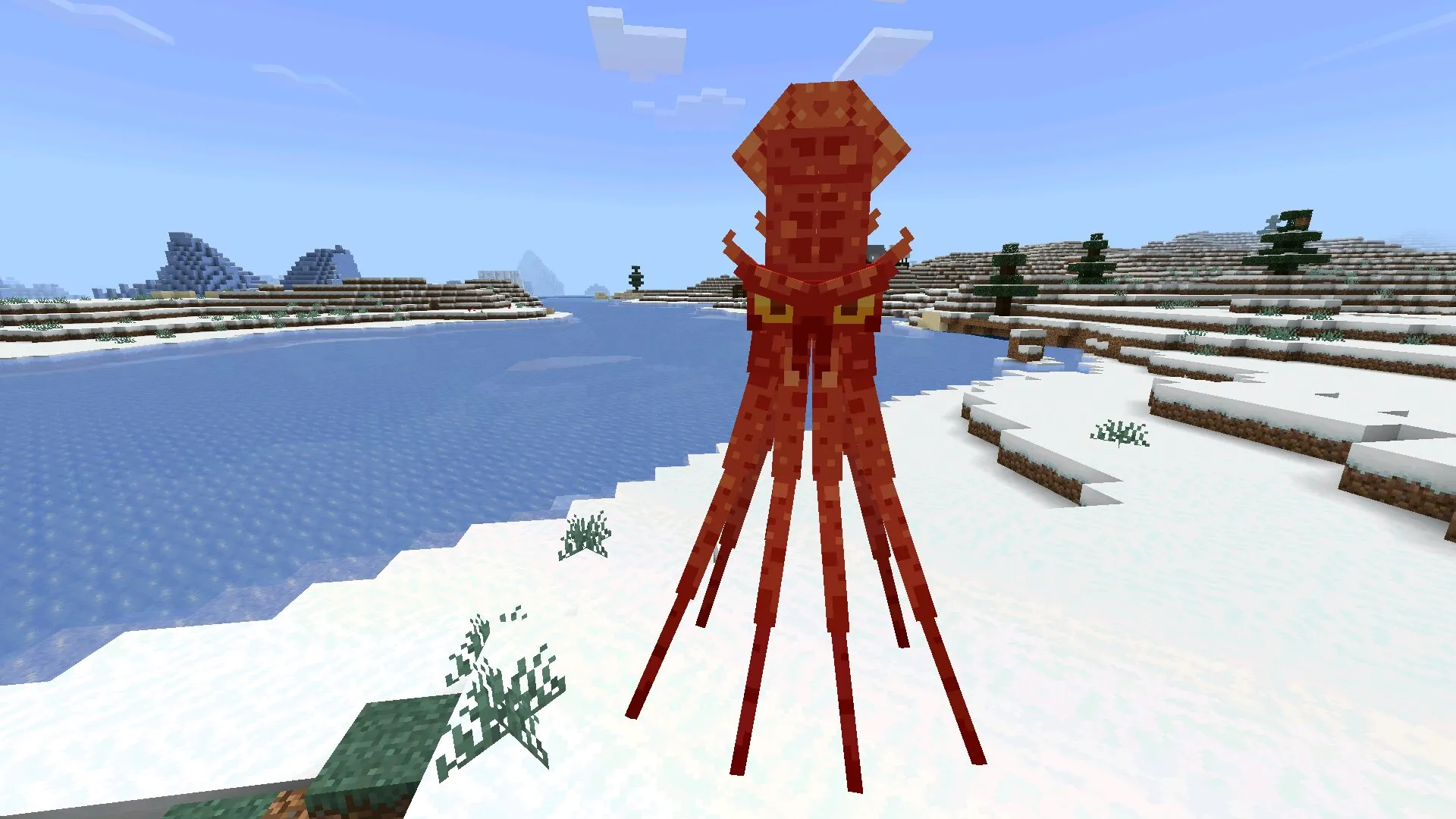 Скачать мод на Кракена в Майнкрафт ПЕ