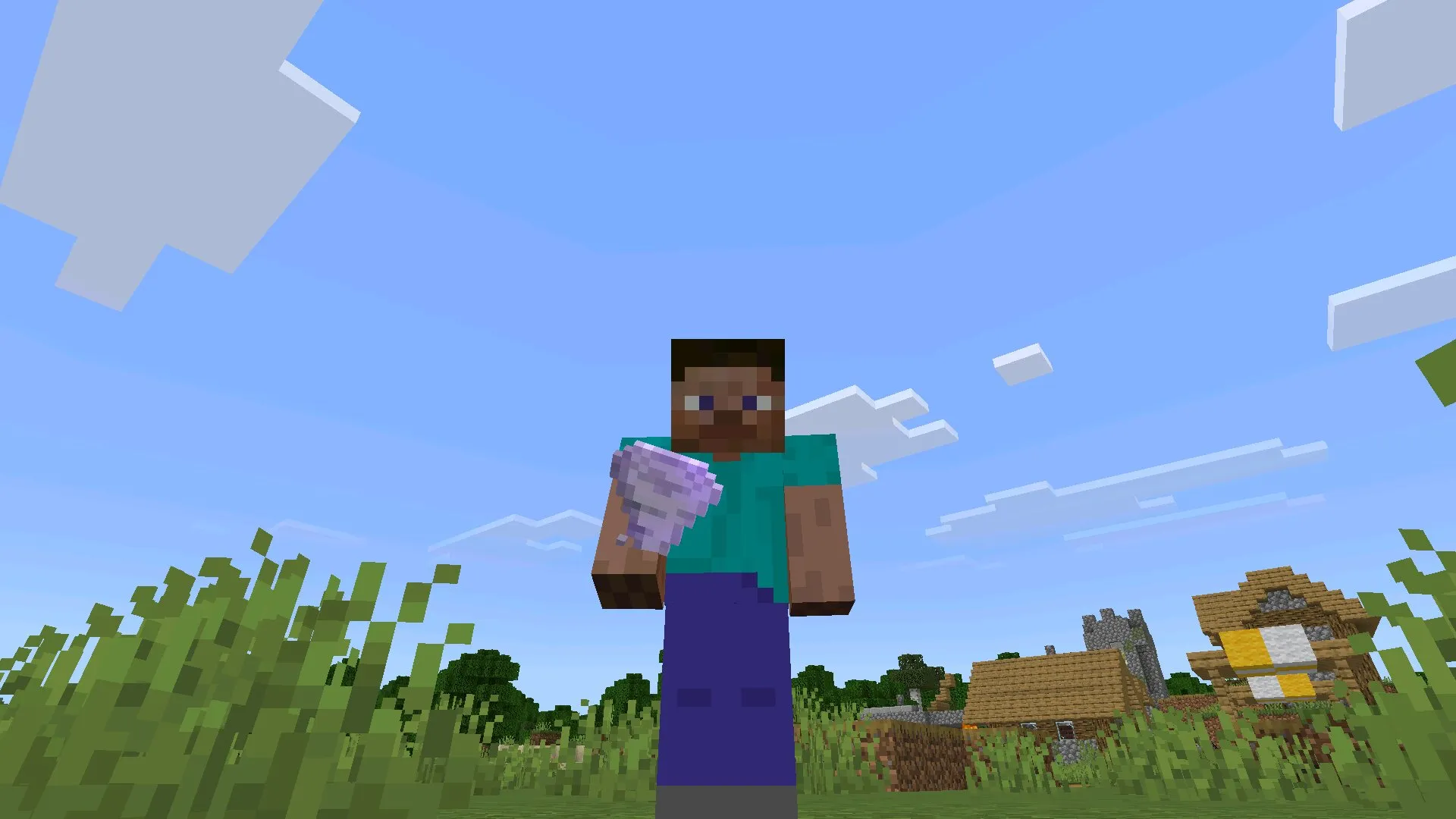 Торнадо из мода на погоду в Майнкрафт ПЕ