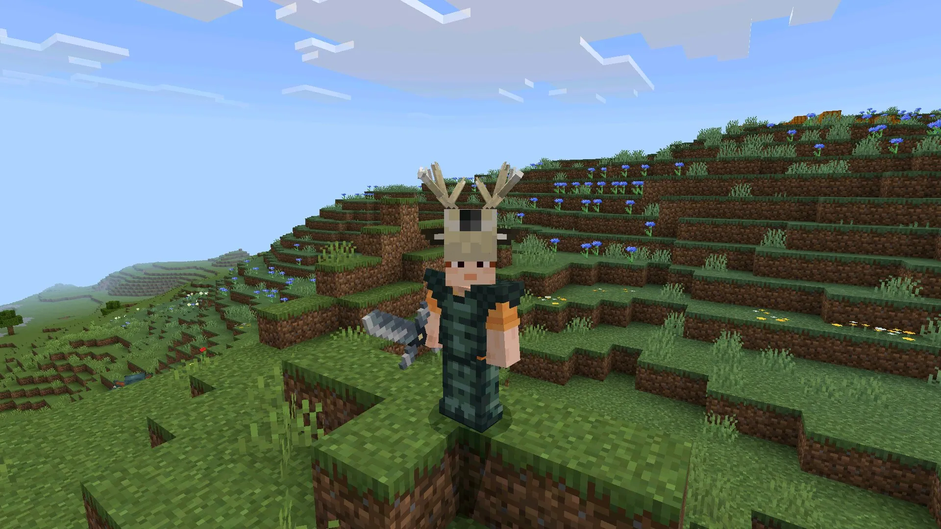 Броня из мода на мифических существ в Майнкрафт ПЕ