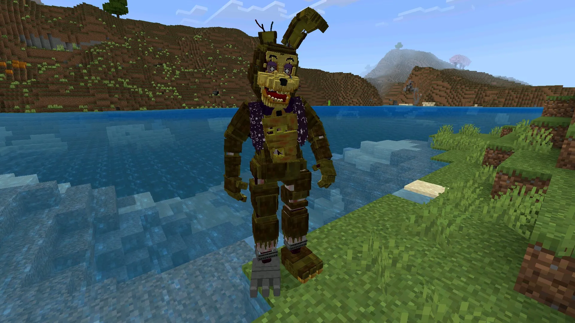 Скачать мод на Спрингтрапа для Майнкрафт ПЕ