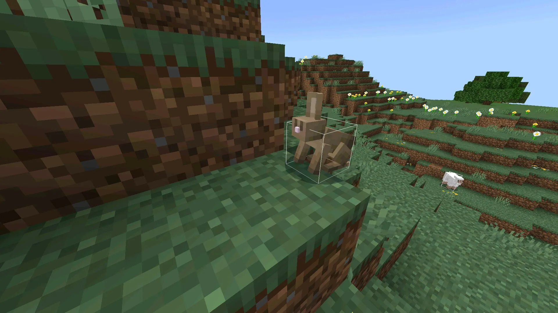 Кролик из мода на хит бокс в Майнкрафт ПЕ