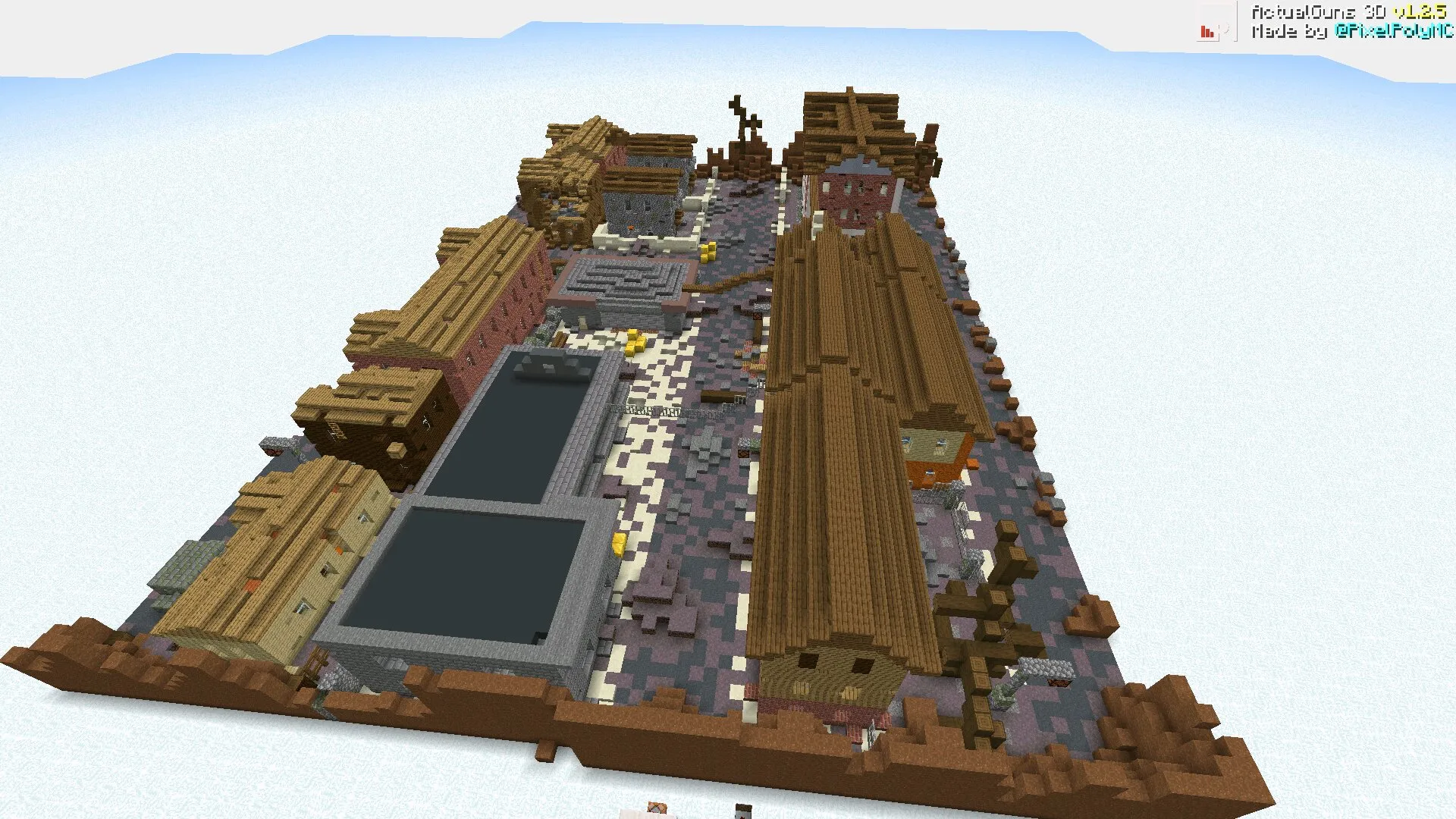 Локация из карты снайперов в Майнкрафт ПЕ