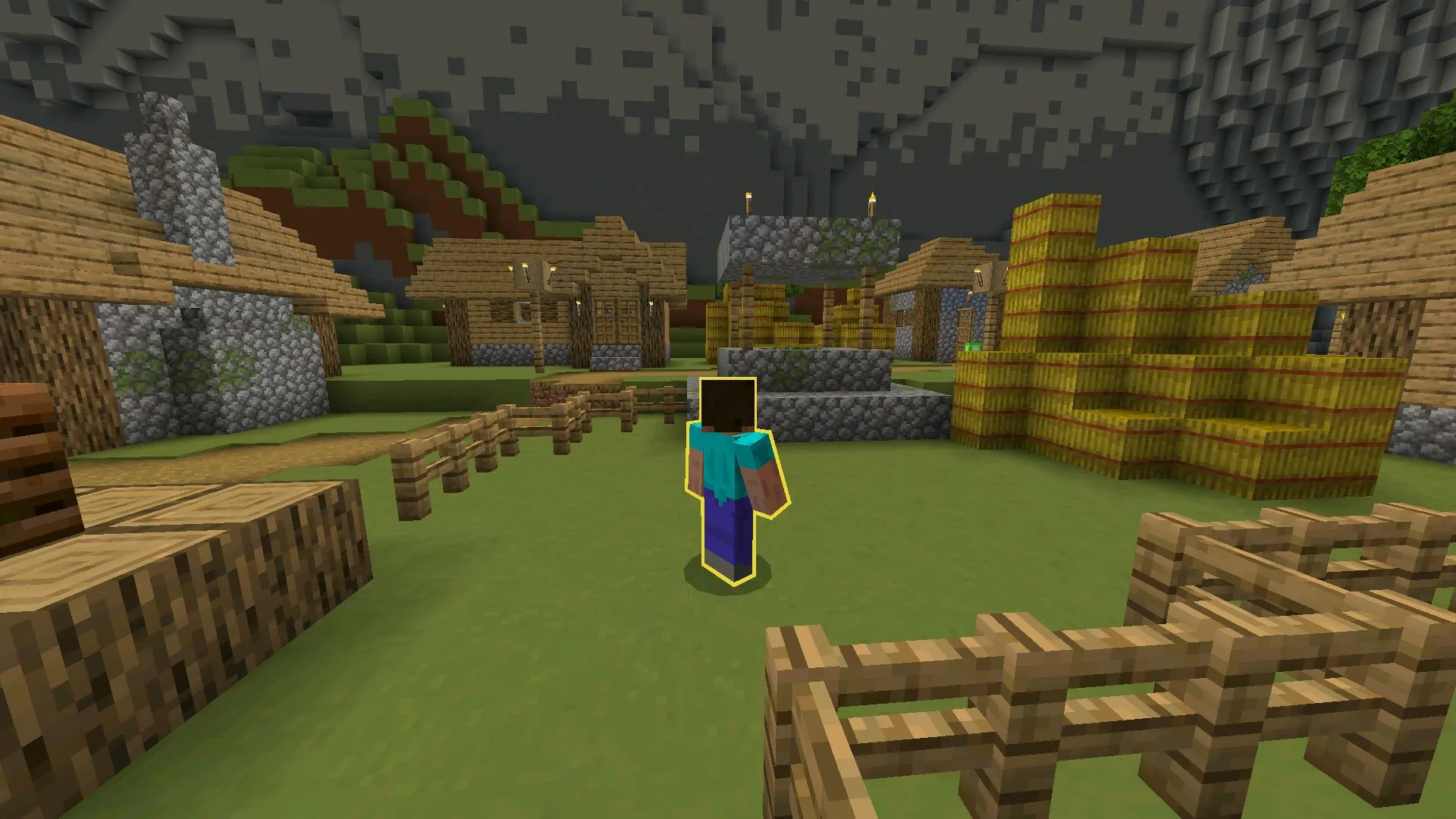 Локация из карты догонялки в Майнкрафт ПЕ