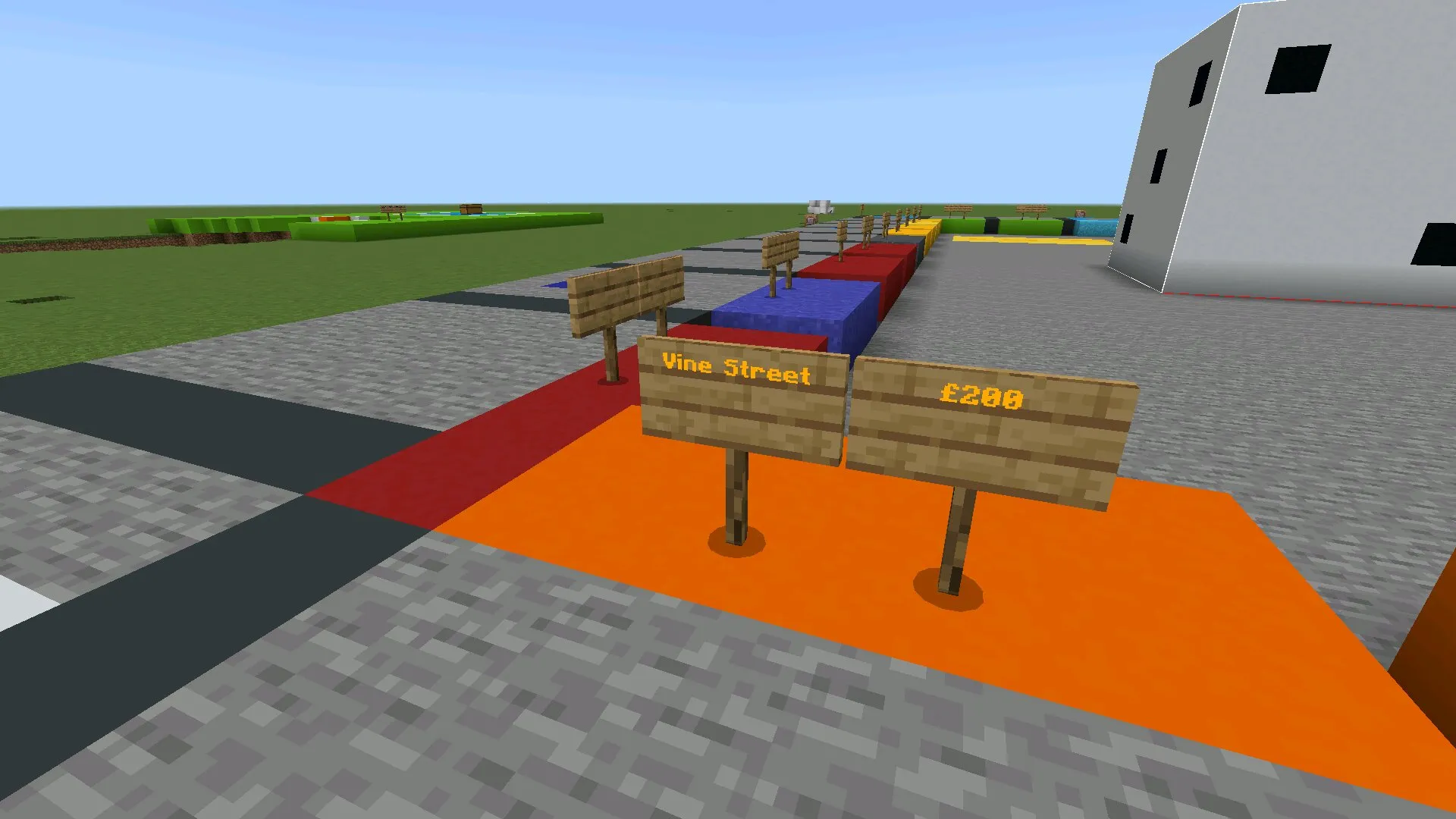 Покупка из карты Майнополия в Майнкрафт ПЕ