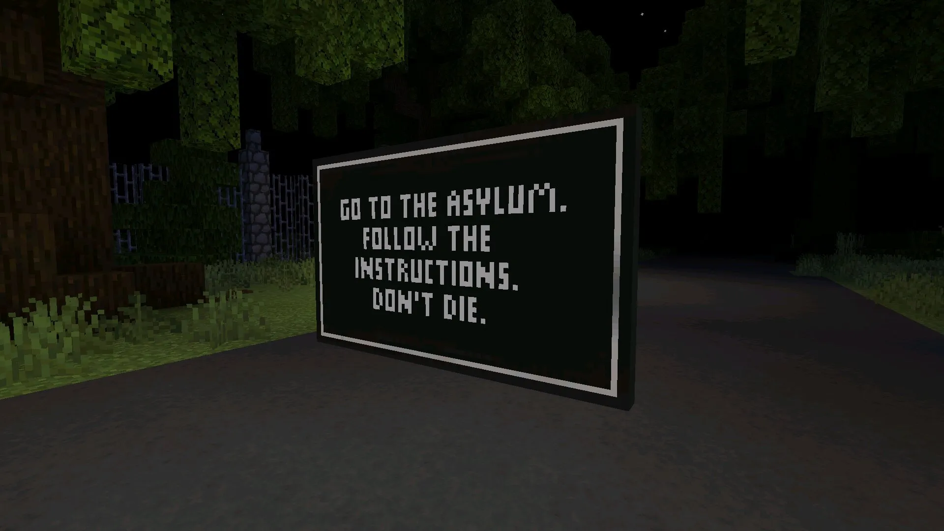 Старт из мода на куклу в Майнкрафт ПЕ