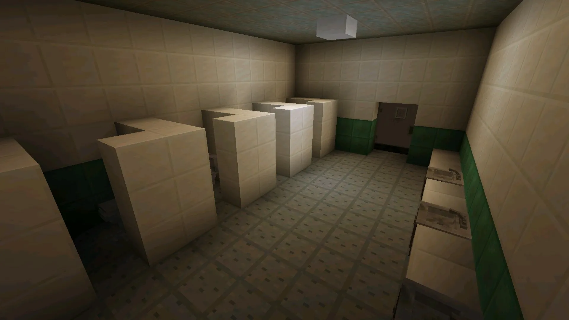 Туалет из мода на куклу в Майнкрафт ПЕ