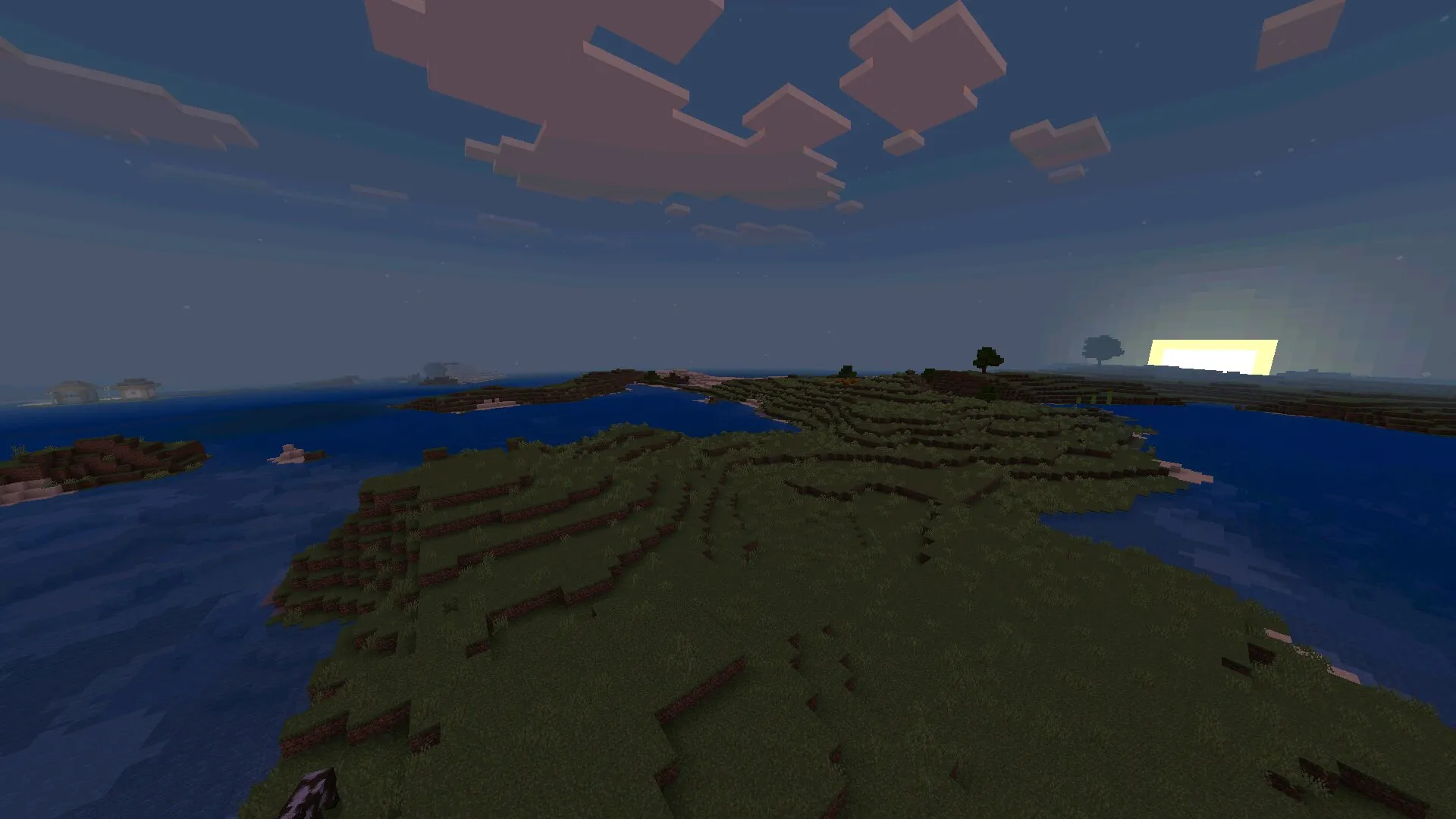 Восход из мода на реальное время в Майнкрафт ПЕ