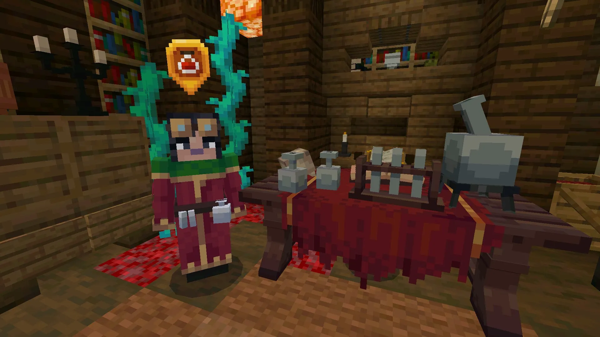 Зелья из карты Гладиаторы в Майнкрафт ПЕ