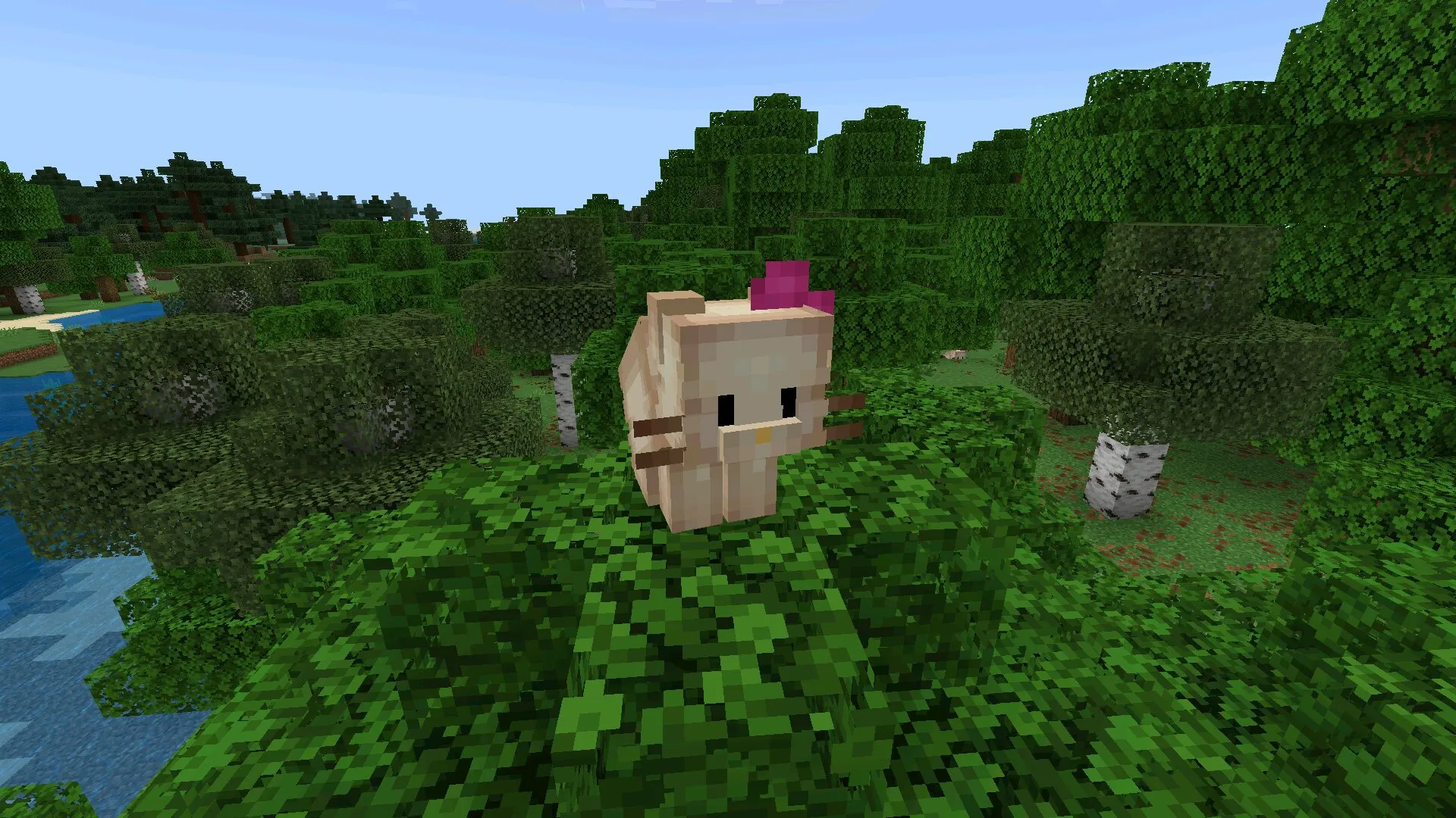 Друг из мода на Китти в Майнкрафт ПЕ