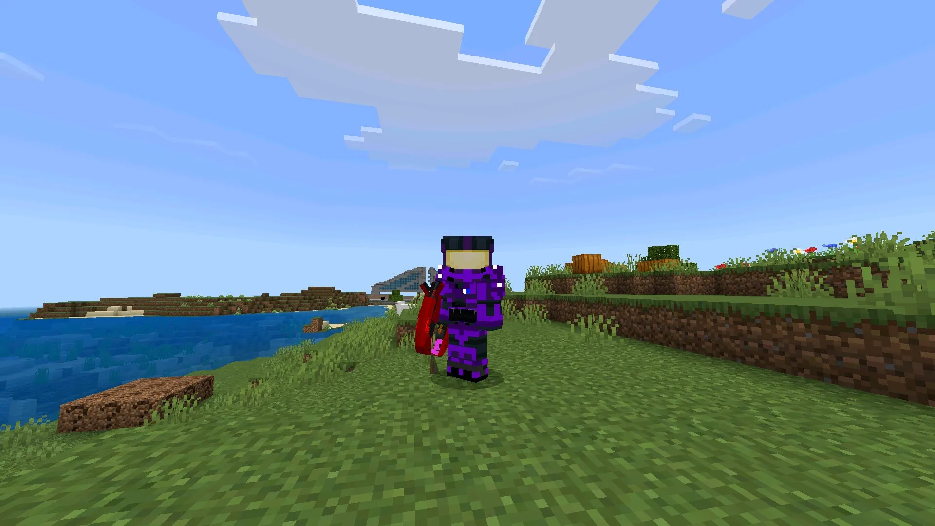 Мод Хало в Майнкрафт ПЕ