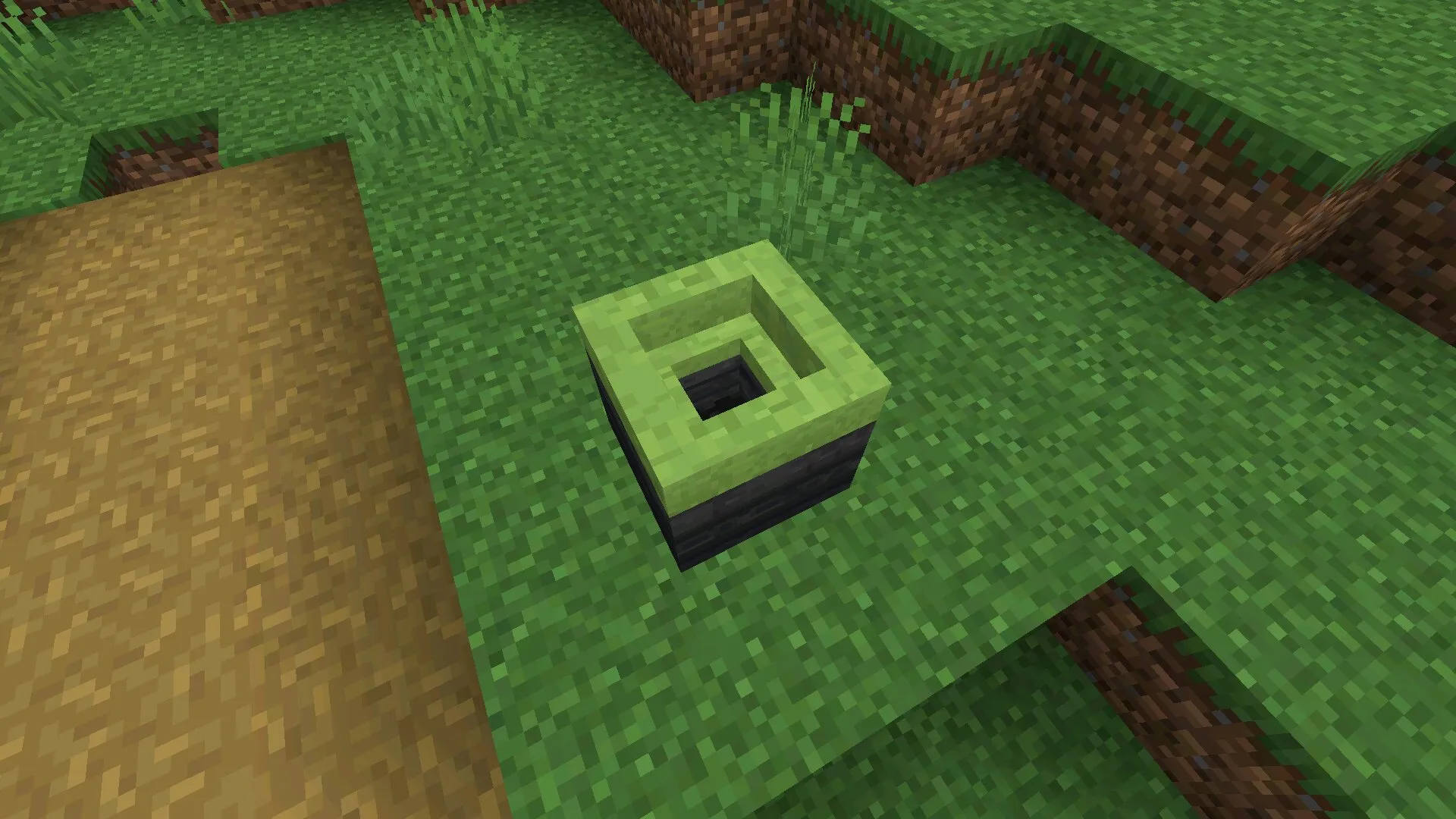 Лунка из мода на гольф в Майнкрафт ПЕ