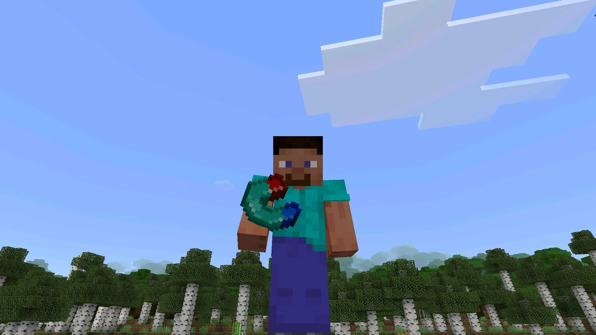 Магнит из мода на алхимию в Майнкрафт ПЕ