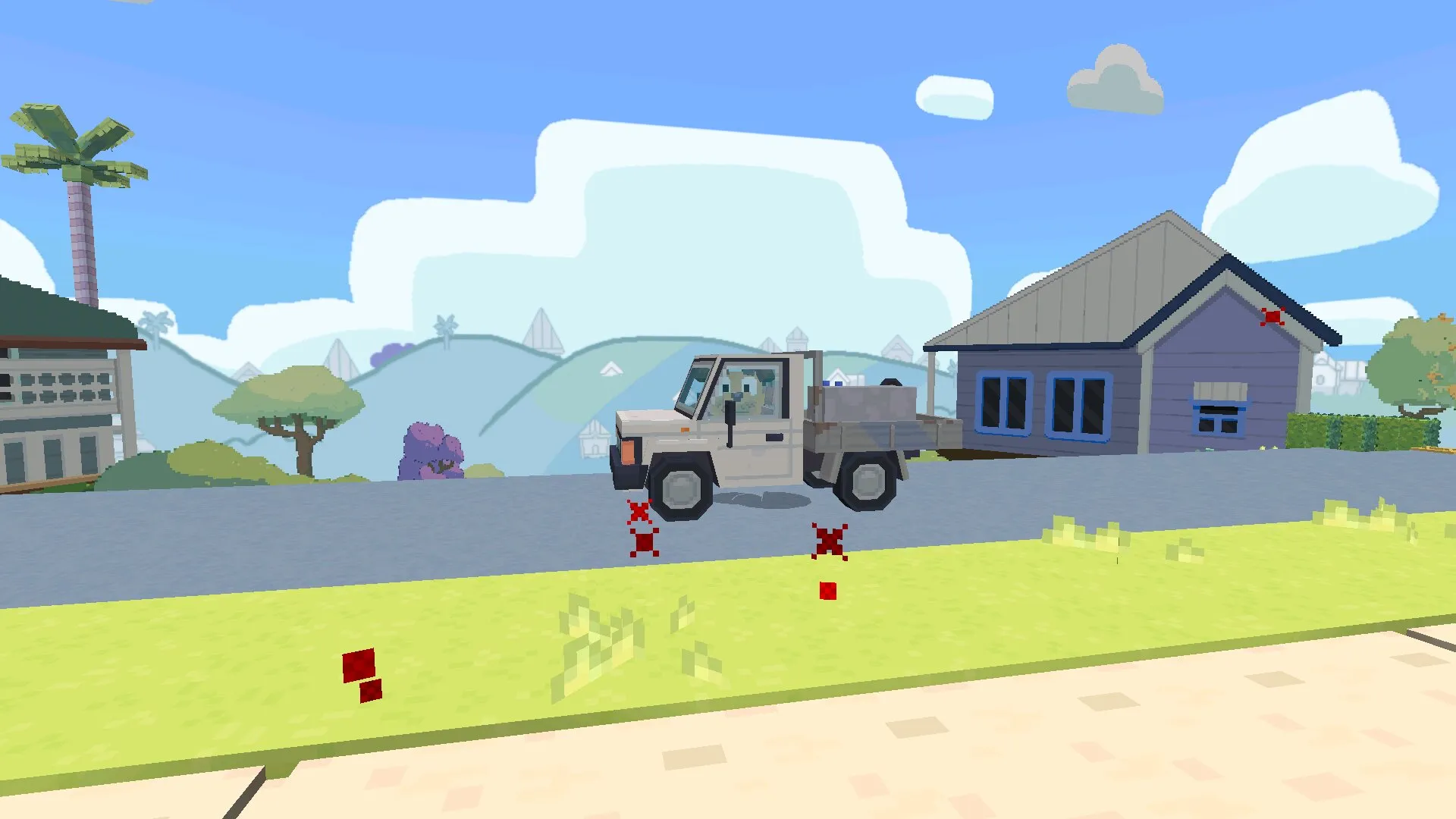 Машина из мода Дом Блуи в Майнкрафт ПЕ