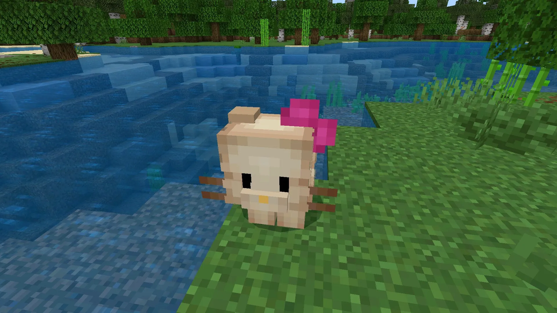 Мод на Китти в Майнкрафт ПЕ