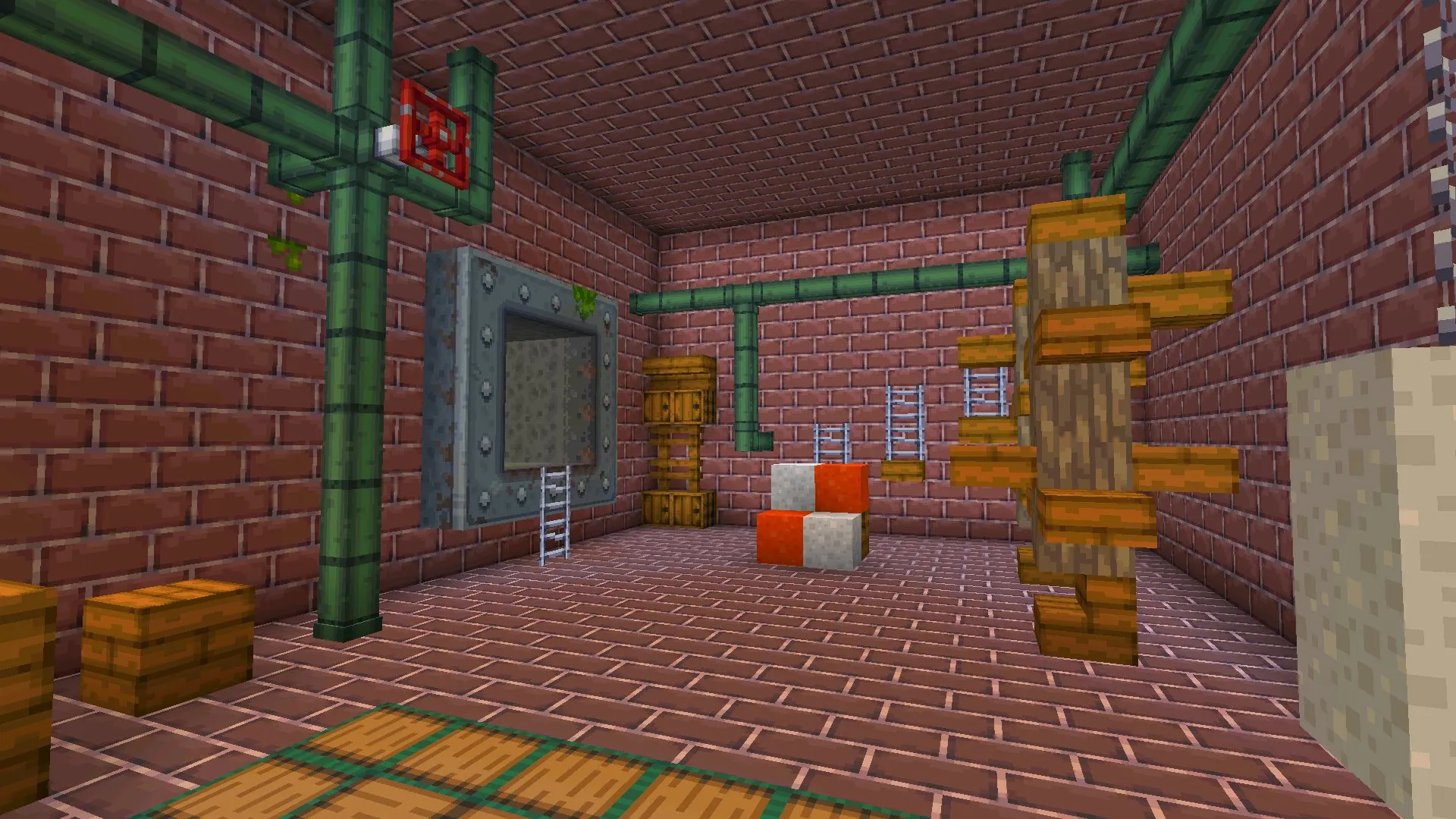 Паркур из мода на Черепашки Ниндзя в Майнкрафт ПЕ