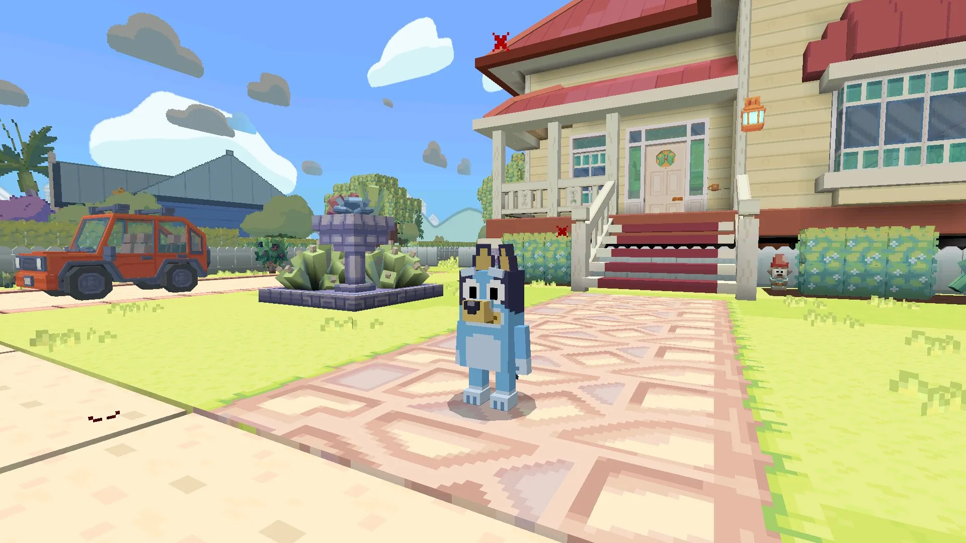 Персонаж из мода Дом Блуи в Майнкрафт ПЕ