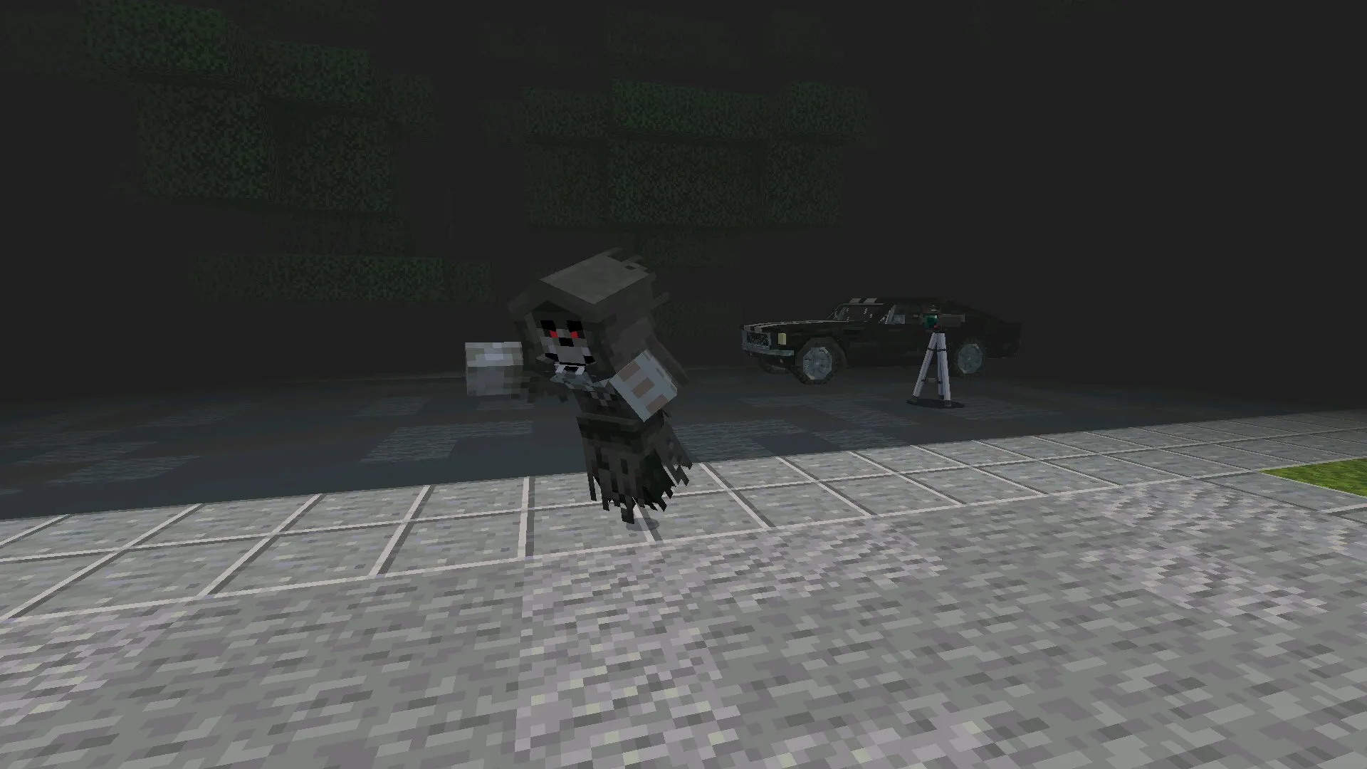 Мод на паранормальные явления в Майнкрафт ПЕ