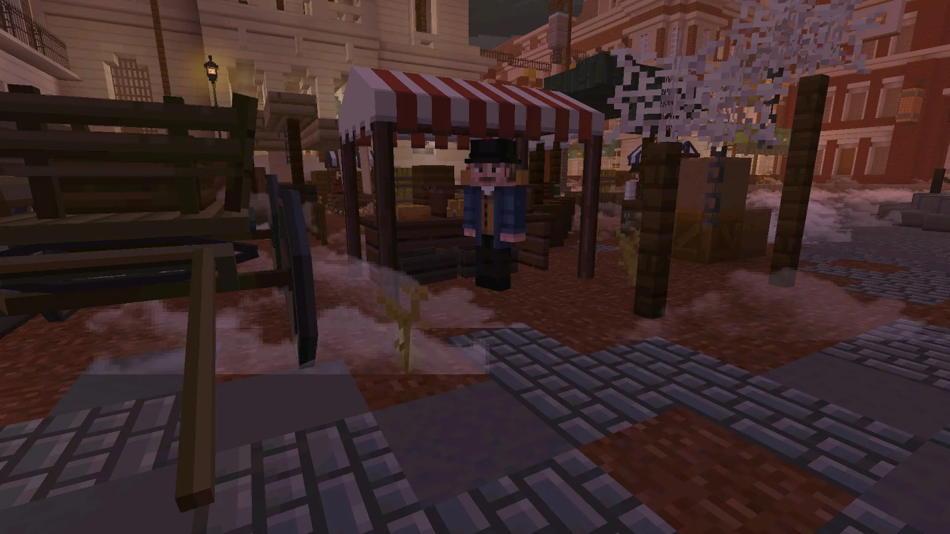 Рынок из мода Шерлок Холмс в Майнкрафт ПЕ
