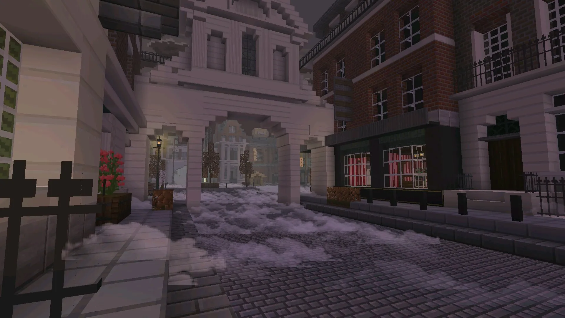 Улица из мода Шерлок Холмс в Майнкрафт ПЕ