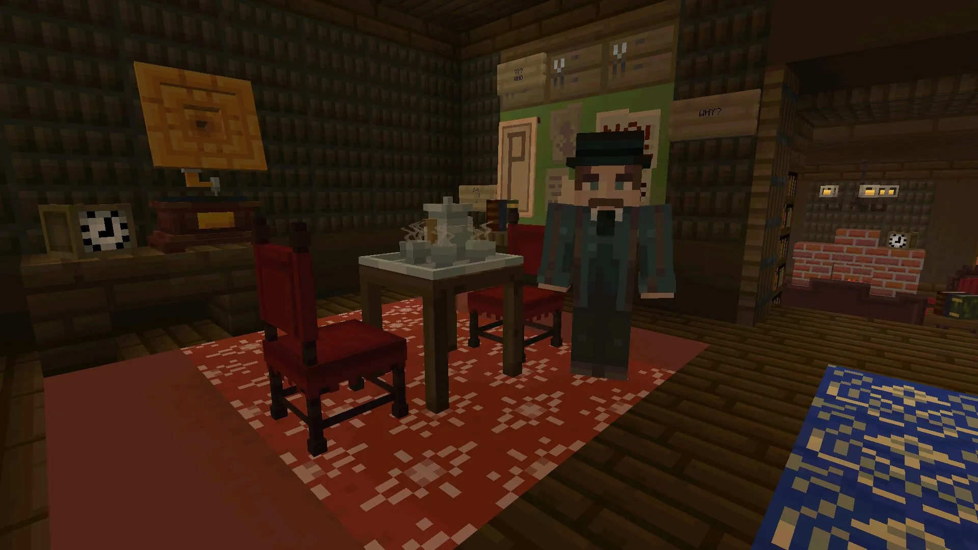 Мод Шерлок Холмс в Майнкрафт ПЕ