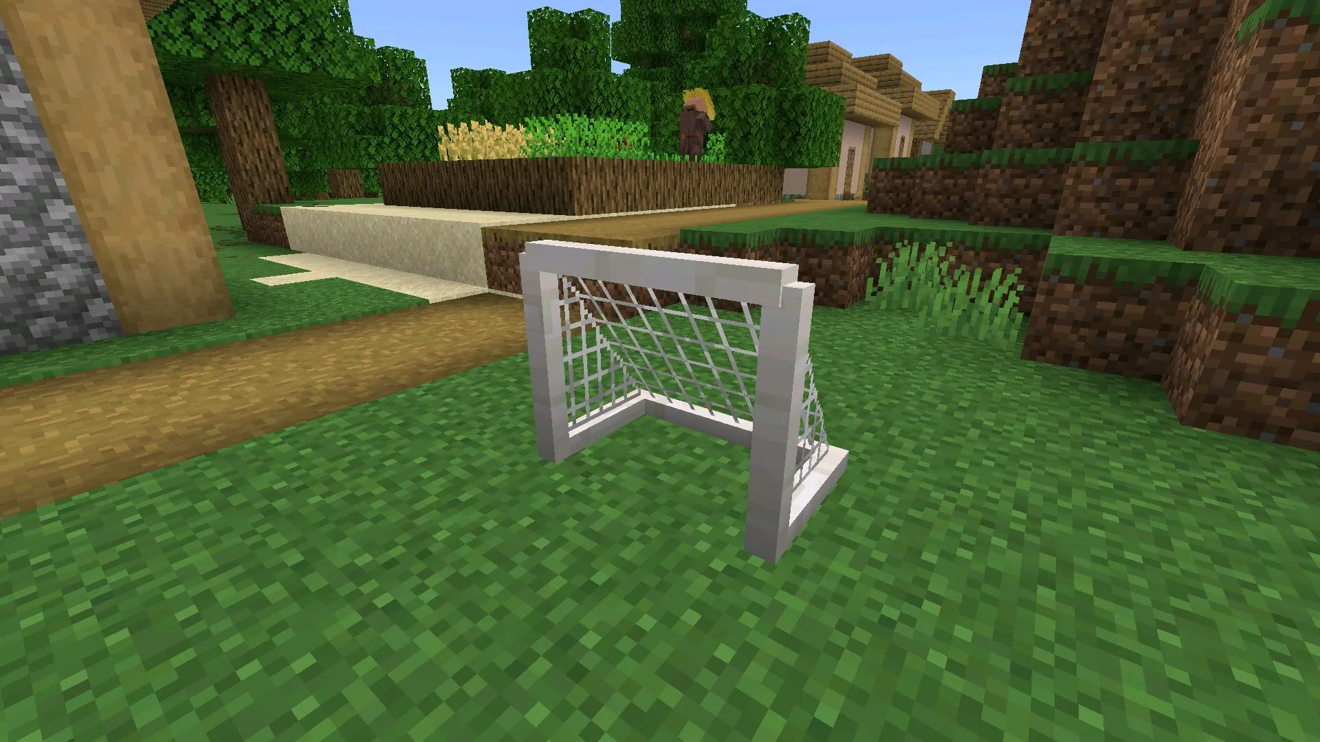 Ворота из мода на гольф в Майнкрафт ПЕ