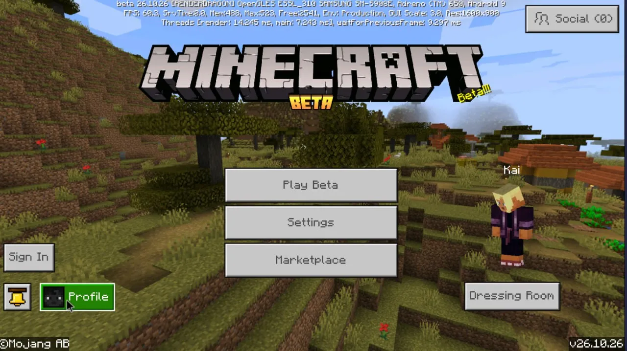 Майнкрафт 26.10.26 Бета