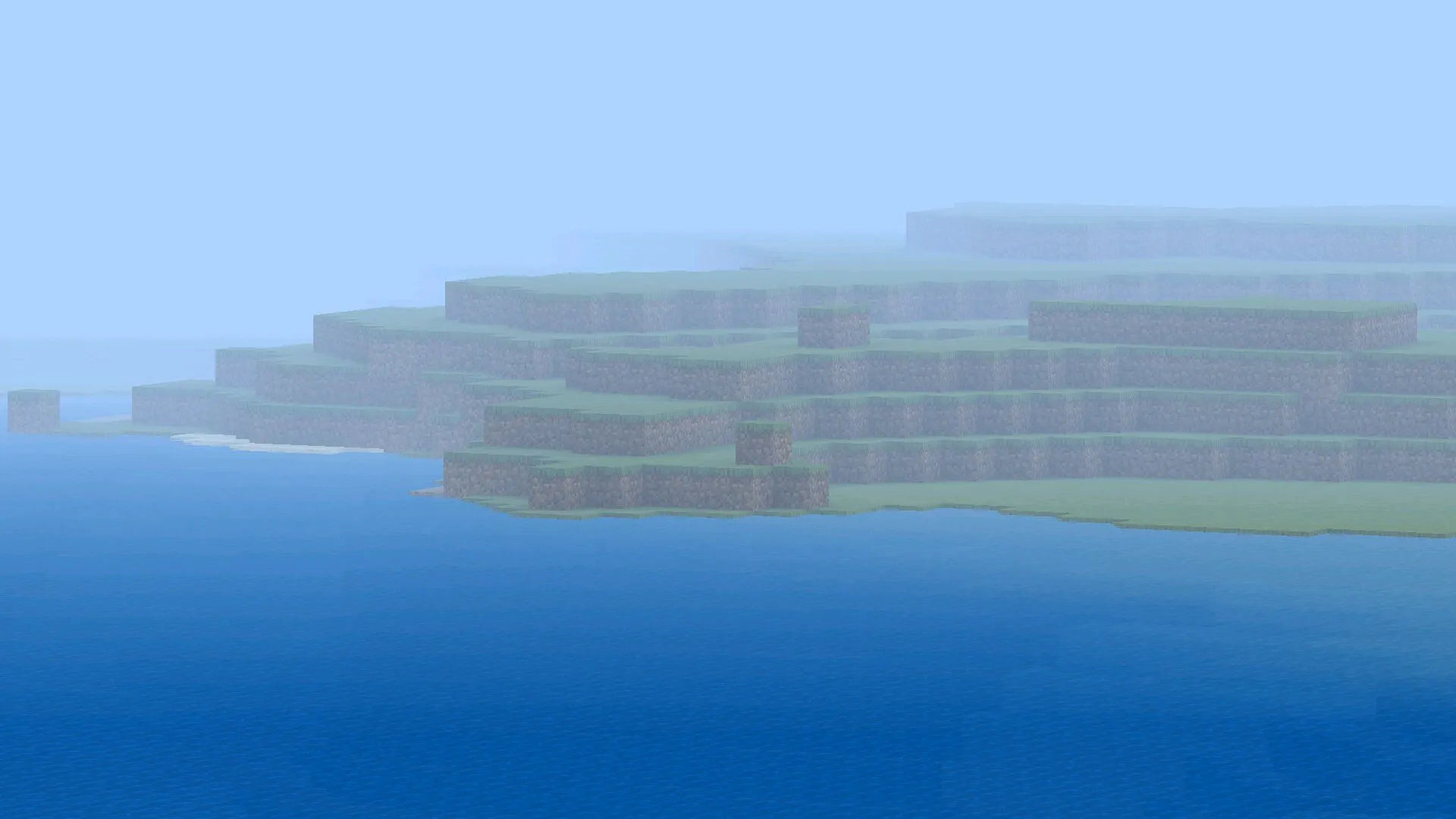 Берег из мода на зум для Minecraft PE