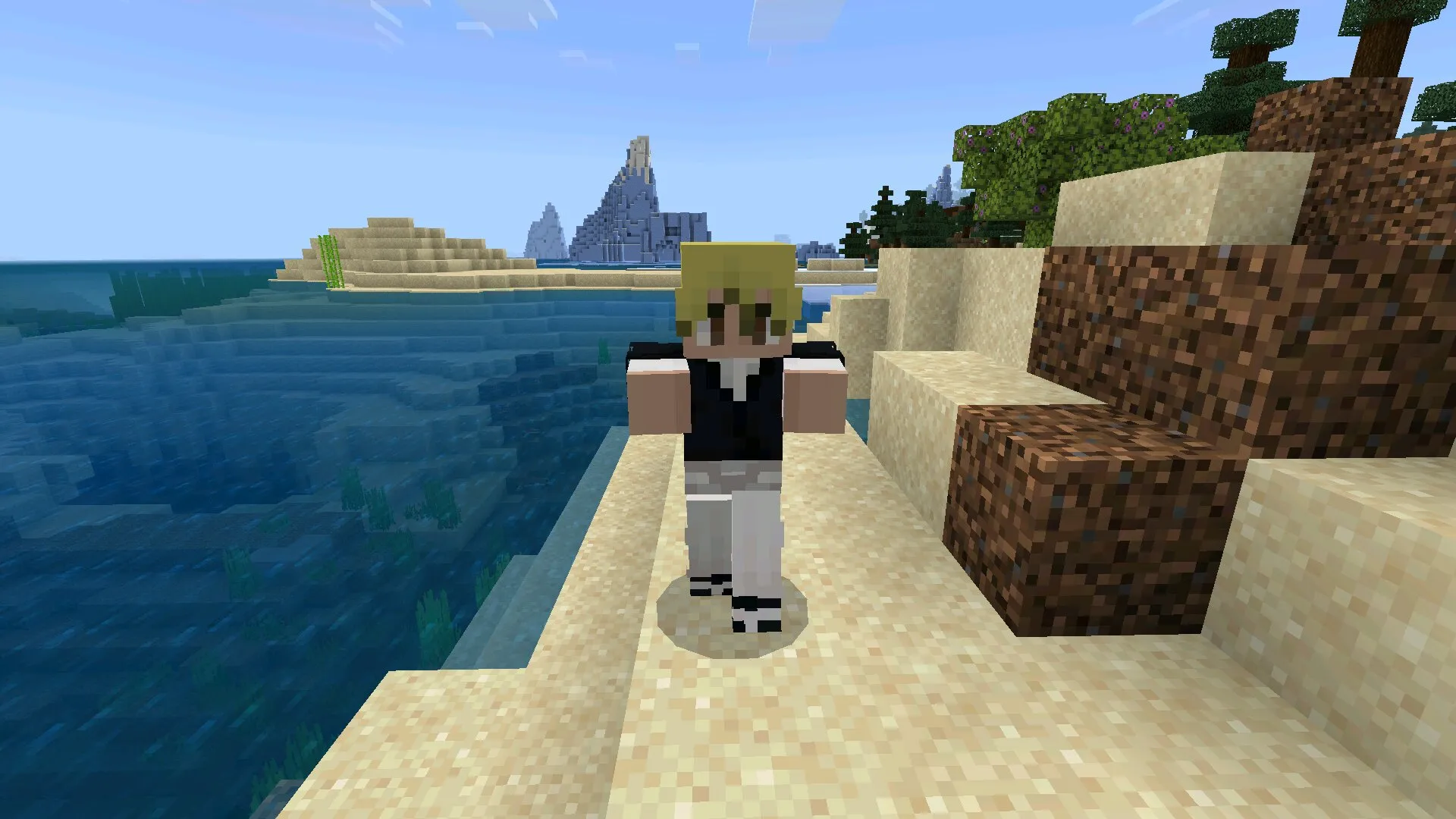 Боец из Мода Jujutsu Kaisen в Майнкрафт ПЕ