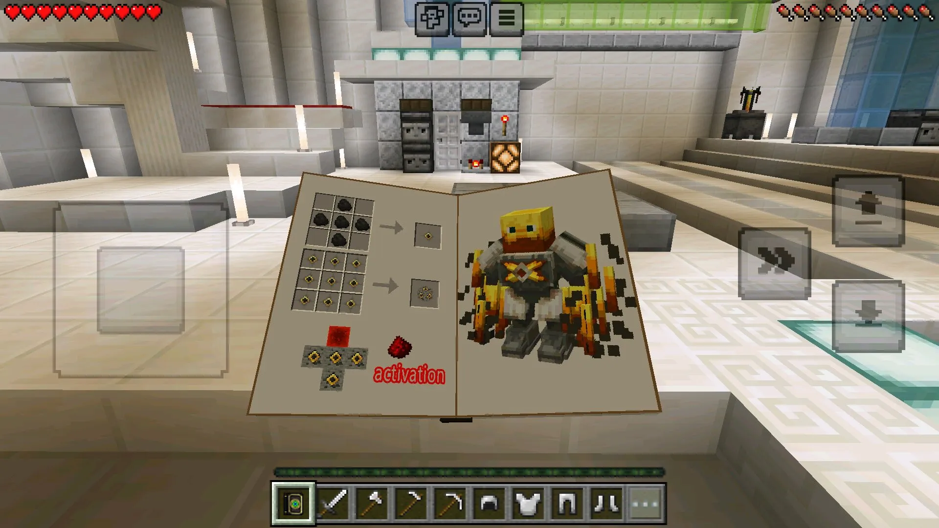 Гайд из Мода Iron Bro в Майнкрафт ПЕ