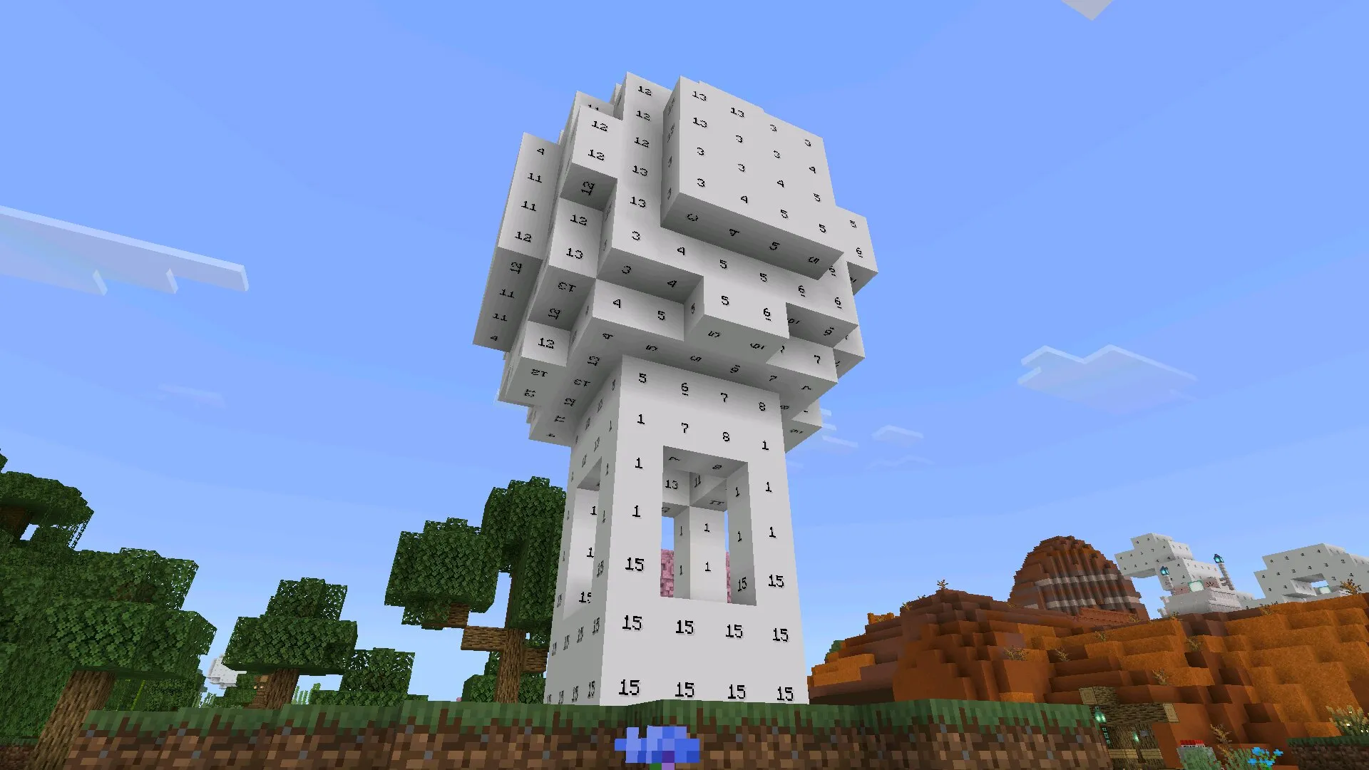 Гриб из мода Раскрасить в Майнкрафт ПЕ